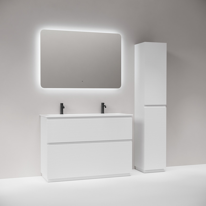 Тумба под раковину Sancos Folk Floor 120 FL120FW цвет Bianco