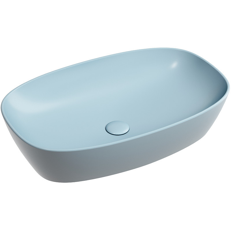 Раковина-чаша Ceramicanova Element 60 CN6049ML Голубая матовая