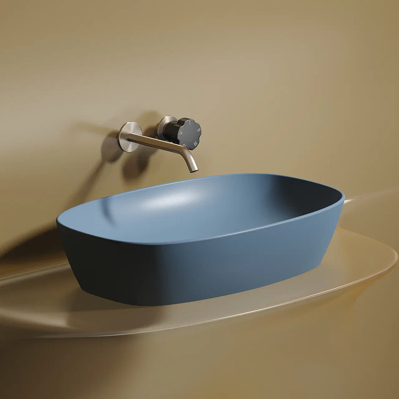 Раковина-чаша Ceramicanova Element 60 CN6049ML Голубая матовая