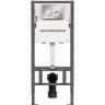 Инсталляция Ceramicanova Balance CN121001CH для унитаза с клавишей смыва Хром глянцевый