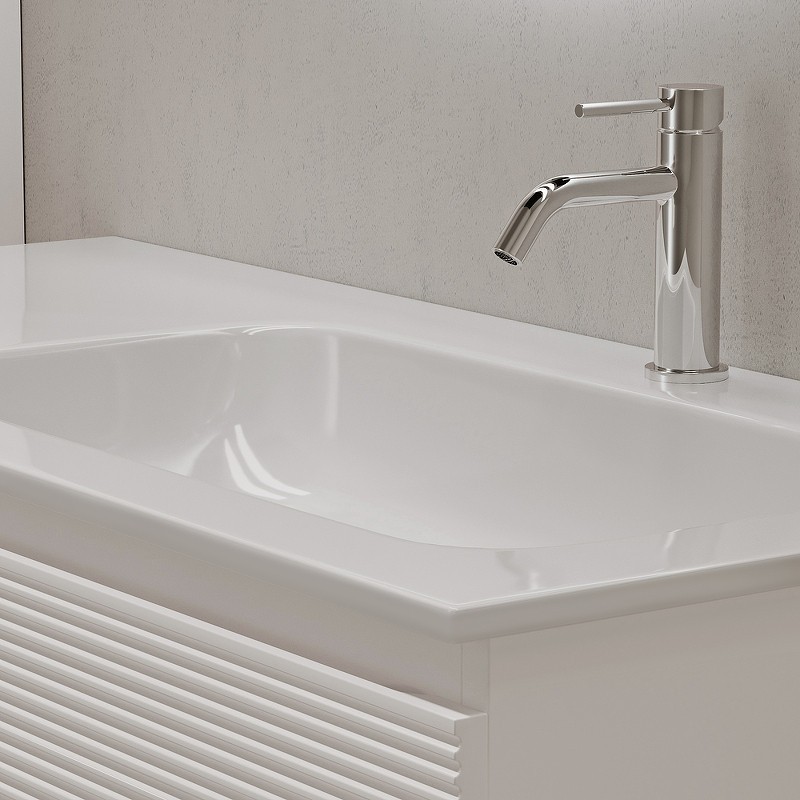 Тумба под раковину Sancos Folk 100 R FL100RW подвесная Bianco