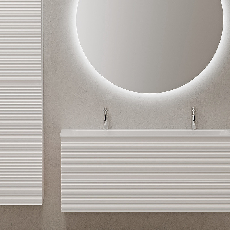 Тумба под раковину Sancos Folk 120 FL120W подвесная Bianco