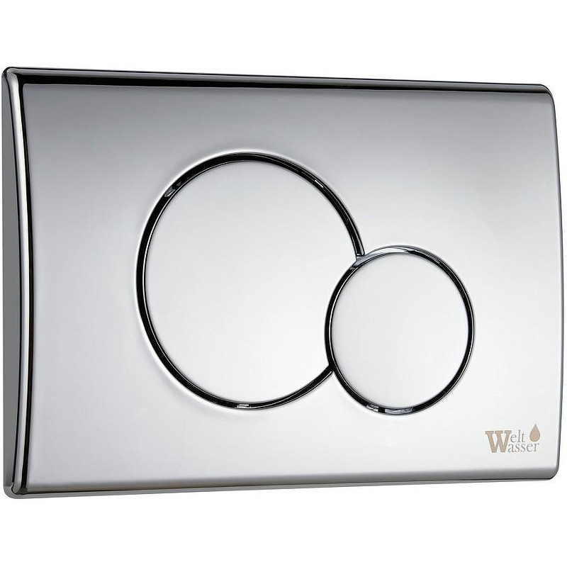 Комплект унитаза Ceramicanova Union CN4009T с сиденьем Микролифт и инсталляцией WeltWasser WW Marberg 507 10000005949+10000005952 с клавишей смыва Хром глянцевый