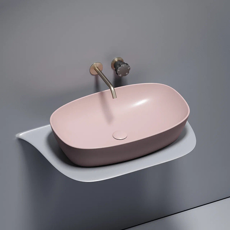 Раковина-чаша Ceramicanova Element 60 CN6049MP Розовая матовая