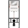 Инсталляция Ceramicanova Balance CN121002CH для унитаза с клавишей смыва Хром глянцевый