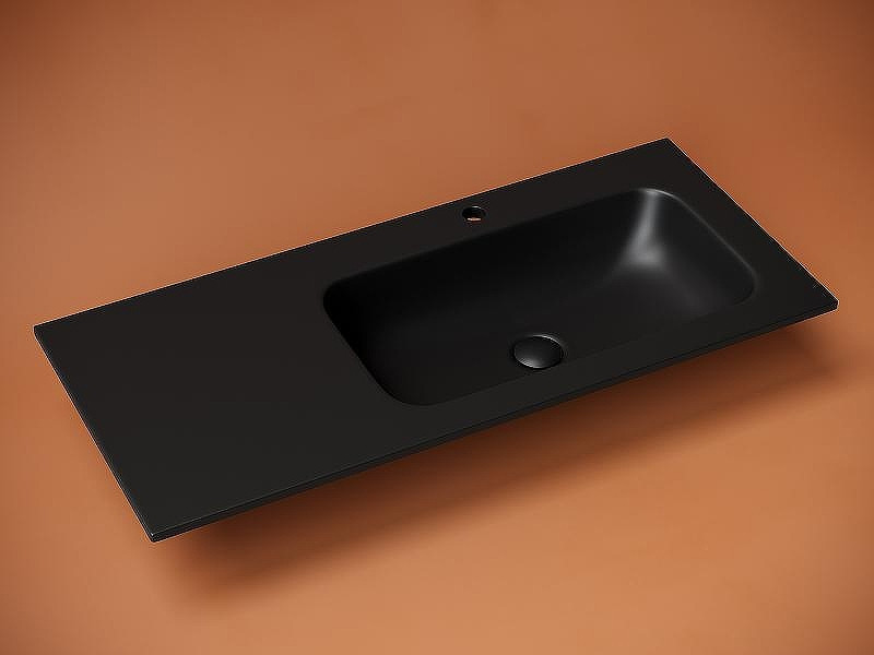 Раковина Ceramicanova Grace 100 R CN7015MB Черная матовая