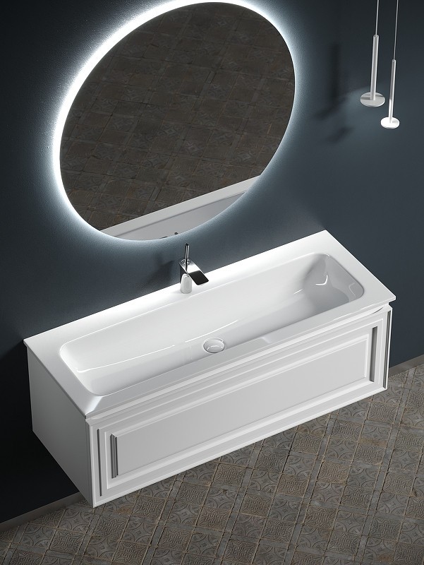 Тумба под раковину Sancos Very 120 VR120W подвесная Bianco
