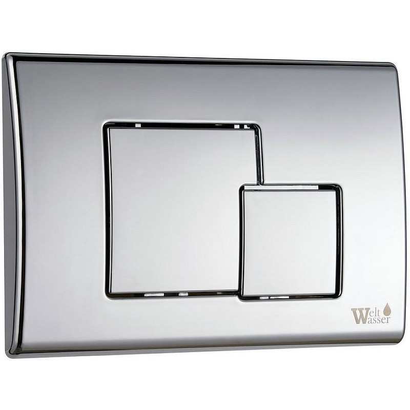 Комплект унитаза Ceramicanova Union CN4009T с сиденьем Микролифт и инсталляцией WeltWasser WW Marberg 507 10000005949+10000005953 с клавишей смыва Хром глянцевый