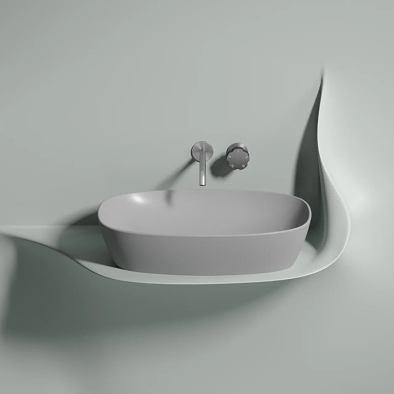 Раковина-чаша Ceramicanova Element 60 CN6049MSG Серая матовая