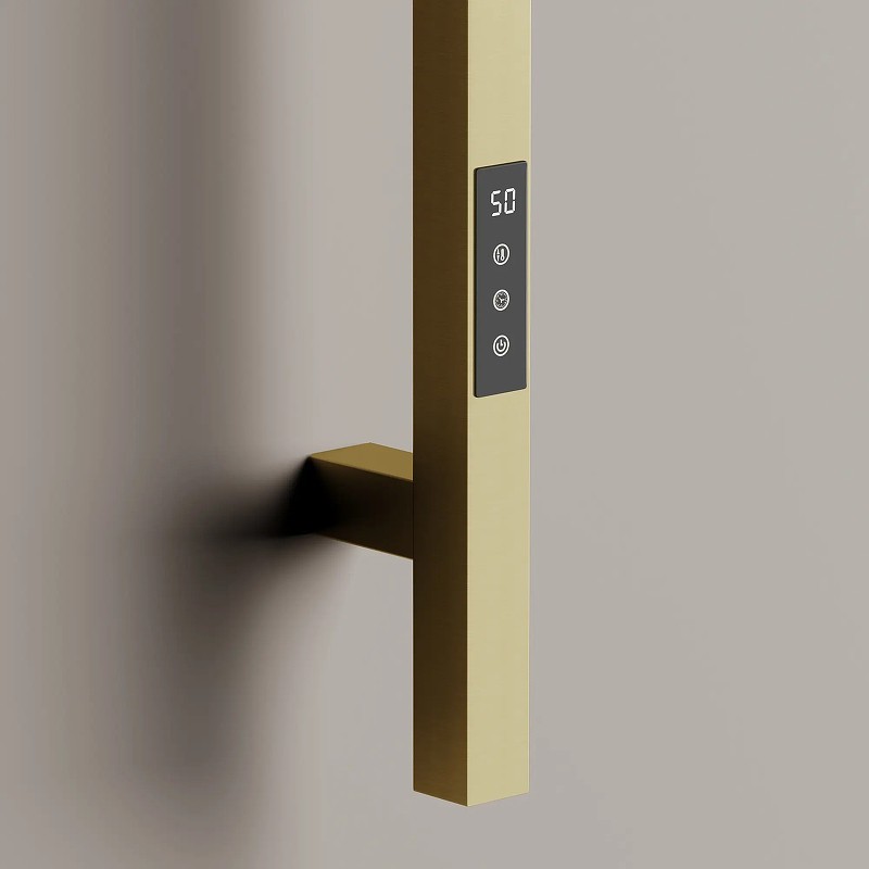 Электрический полотенцесушитель Sancos Linn 150x3 SC13002BG цвет Золото брашированное