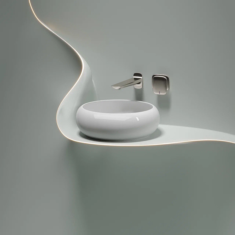 Раковина-чаша Ceramicanova Element 36 CN6050 Белая глянцевая