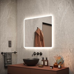 Зеркало Sancos Arcadia 80 AR800 с подсветкой с сенсорным выключателем
