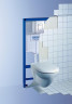 Комплект унитаза Ceramicanova Vogue CN4008T с инсталляцией Grohe Rapid SL 38775001 с сиденьем Микролифт и клавишей смыва Хром