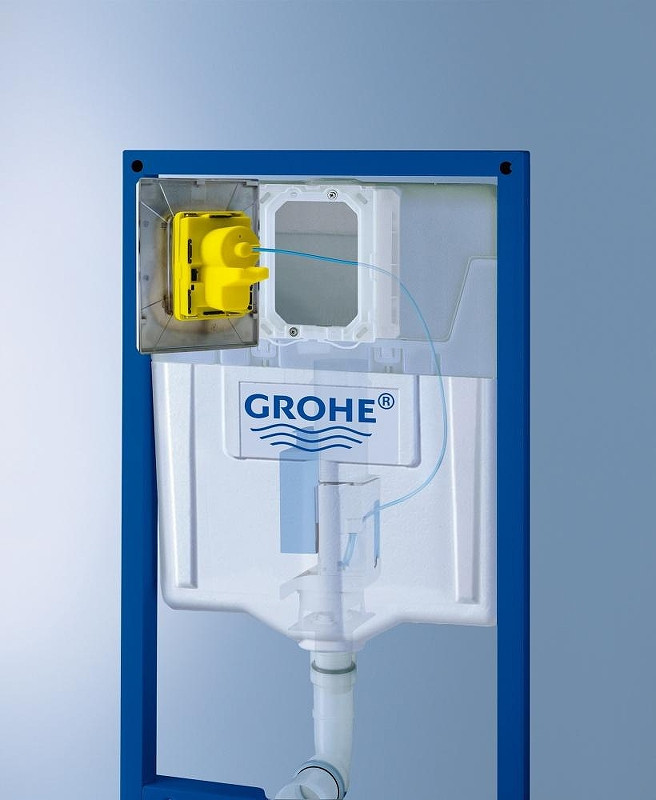 Комплект унитаза Ceramicanova Vogue CN4008T с инсталляцией Grohe Rapid SL 38775001 с сиденьем Микролифт и клавишей смыва Хром