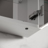 Зеркальный шкаф Sancos Evoke 100 SC80100 с подсветкой цвет Серый