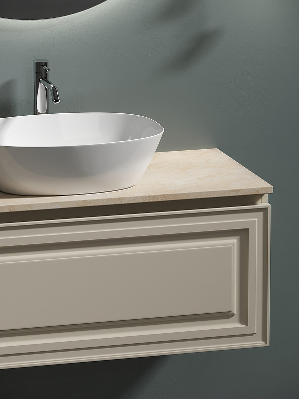 Тумба под раковину Sancos Very 100 VR100CE подвесная Beige Soft