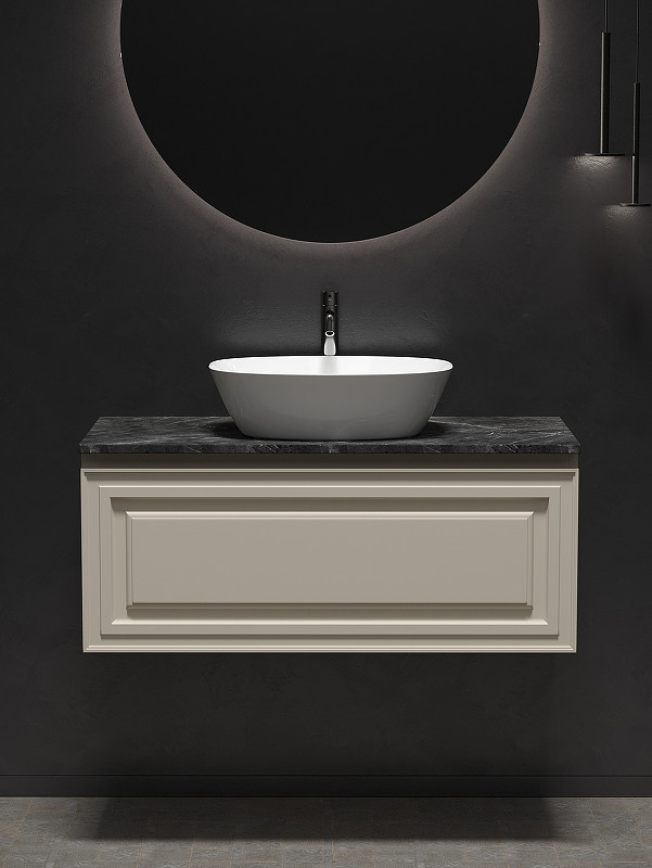Тумба под раковину Sancos Very 100 VR100CE подвесная Beige Soft