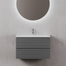 Тумба под раковину Sancos Folk 80 FL80GS подвесная Grey soft