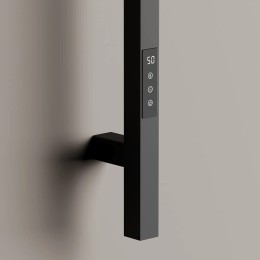 Электрический полотенцесушитель Sancos Linn 150x3 SC13002MB цвет Черный матовый