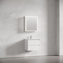 Зеркальный шкаф Sancos Evoke 60 SC8060 с подсветкой цвет Серый