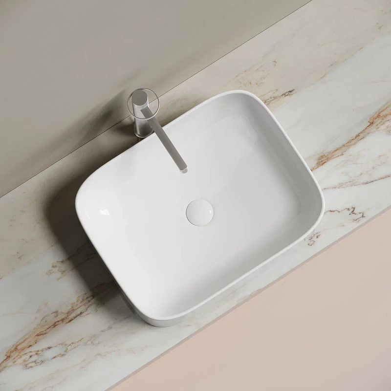 Раковина-чаша Ceramicanova Element 51 CN6052 Белая глянцевая