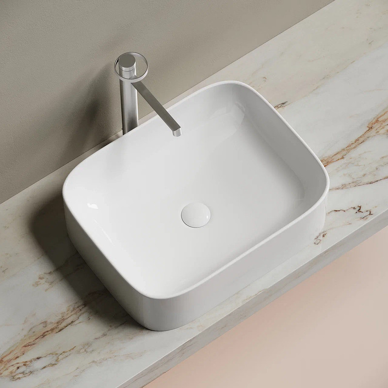 Раковина-чаша Ceramicanova Element 51 CN6052 Белая глянцевая