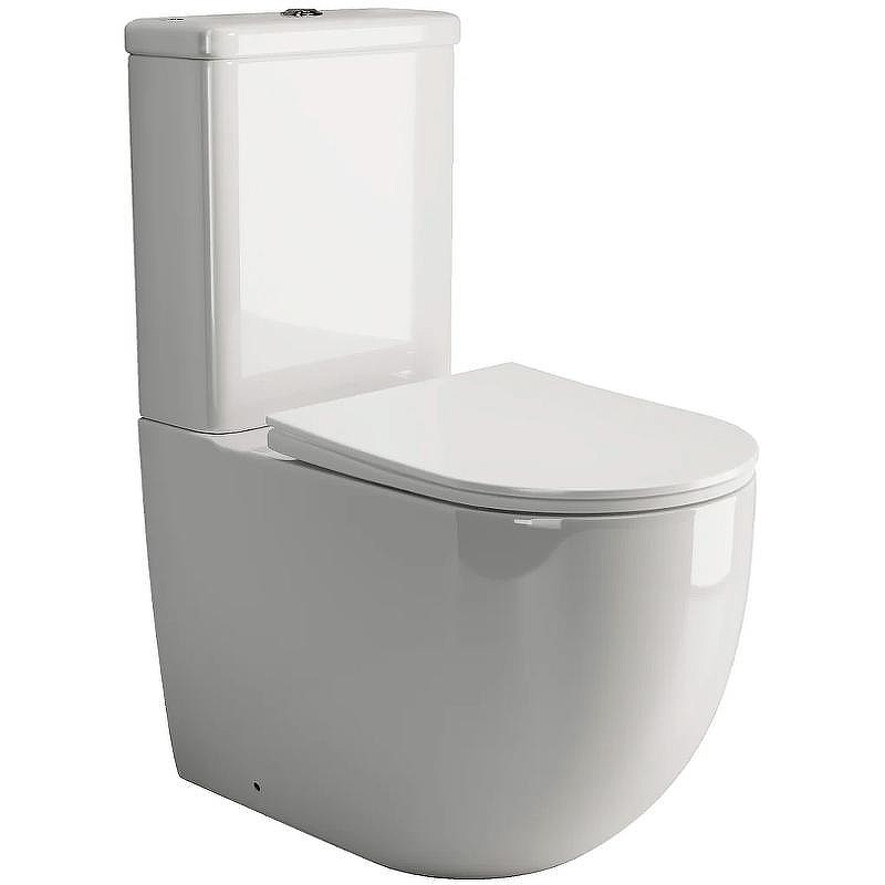 Унитаз-компакт Ceramicanova Mia CN1801 с бачком и сиденьем Микролифт