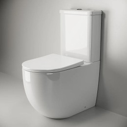 Унитаз-компакт Ceramicanova Mia CN1801 с бачком и сиденьем Микролифт