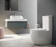 Унитаз-компакт Ceramicanova Mia CN1801 с бачком и сиденьем Микролифт