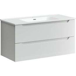 Тумба под раковину Sancos Norma 2.0 100 NR2.0100W подвесная Белый глянец
