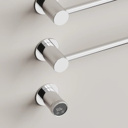 Электрический полотенцесушитель Sancos Linea 66.5х53 SC14001CH цвет Хром