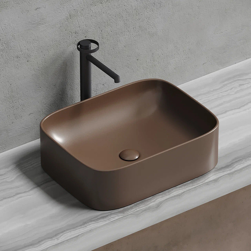 Раковина-чаша Ceramicanova Element 51 CN6052MDB Темно-коричневая матовая