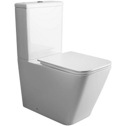 Унитаз-компакт Ceramicanova Cubic CN1803 с бачком и сиденьем Микролифт