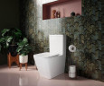 Унитаз-компакт Ceramicanova Cubic CN1803 с бачком и сиденьем Микролифт