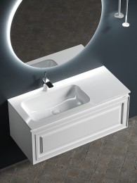 Тумба под раковину Sancos Very 100 L VR100LW подвесная Bianco