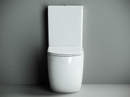 Унитаз-компакт Ceramicanova Metropol CN4001 с бачком и сиденьем Микролифт