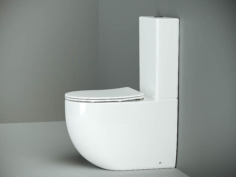 Унитаз-компакт Ceramicanova Metropol CN4001 с бачком и сиденьем Микролифт
