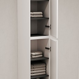 Шкаф пенал Sancos Folk 35 PFL35W подвесной Bianco