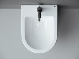 Биде Ceramicanova Metropol CN4003 подвесное Белое