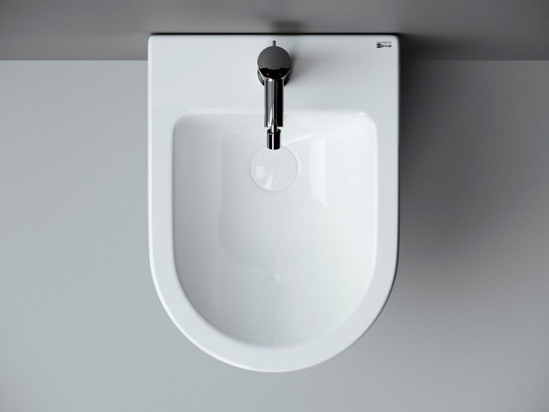 Биде Ceramicanova Metropol CN4003 подвесное Белое