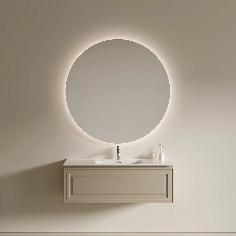 Зеркало Sancos Сфера 2.0 (Sfera 2.0) 120 SF2.1200 с подсветкой с бесконтактным выключателем и диммером