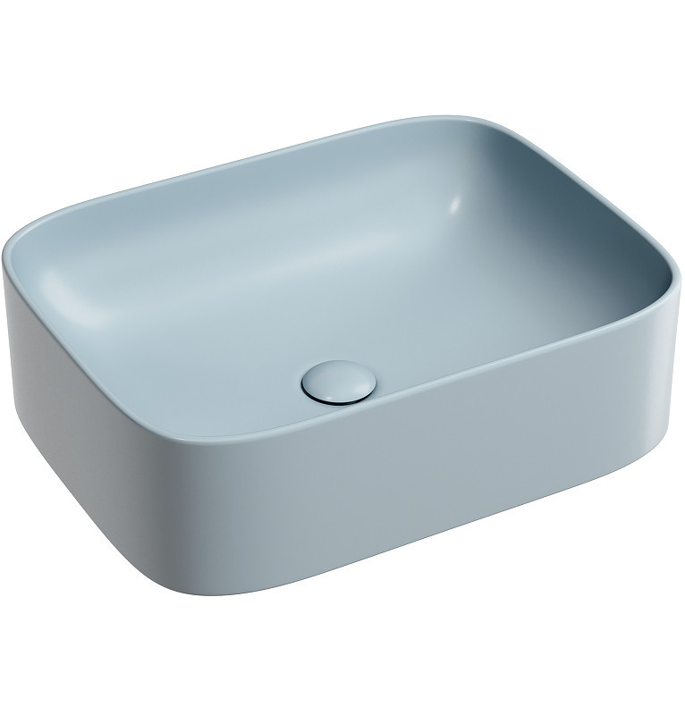 Раковина-чаша Ceramicanova Element 51 CN6052MHL Серо-голубая матовая