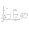 Унитаз-компакт Ceramicanova Metropol CN4001TMB Черный матовый с бачком и сиденьем Микролифт