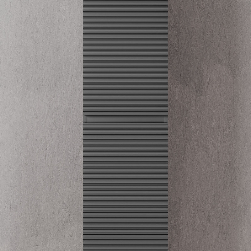 Шкаф пенал Sancos Folk 35 PFL35GS подвесной Grey soft