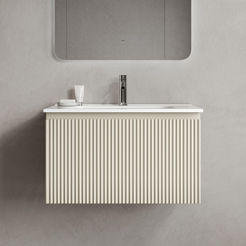 Тумба под раковину Sancos Snob R 1.0 70 SNR1.070CE подвесная цвет Beige Soft