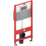 Комплект унитаза Ceramicanova Vogue CN4008T с инсталляцией Tece Now 9400414 с сиденьем Микролифт и Черной матовой клавишей смыва