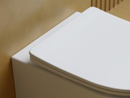 Унитаз Ceramicanova Balearica CN6000MW подвесной Белый матовый с сиденьем Микролифт