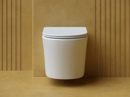 Унитаз Ceramicanova Balearica CN6000MW подвесной Белый матовый с сиденьем Микролифт