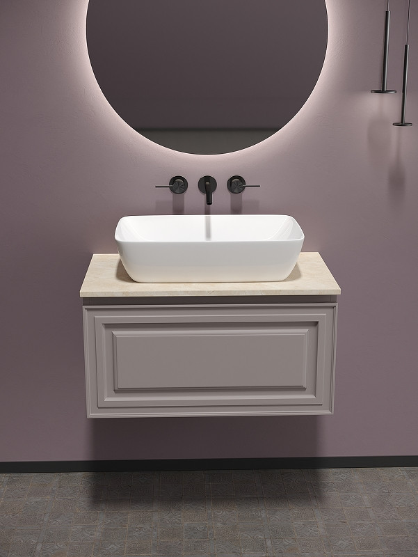 Тумба под раковину Sancos Very 80 VR80SM подвесная Doha Soft