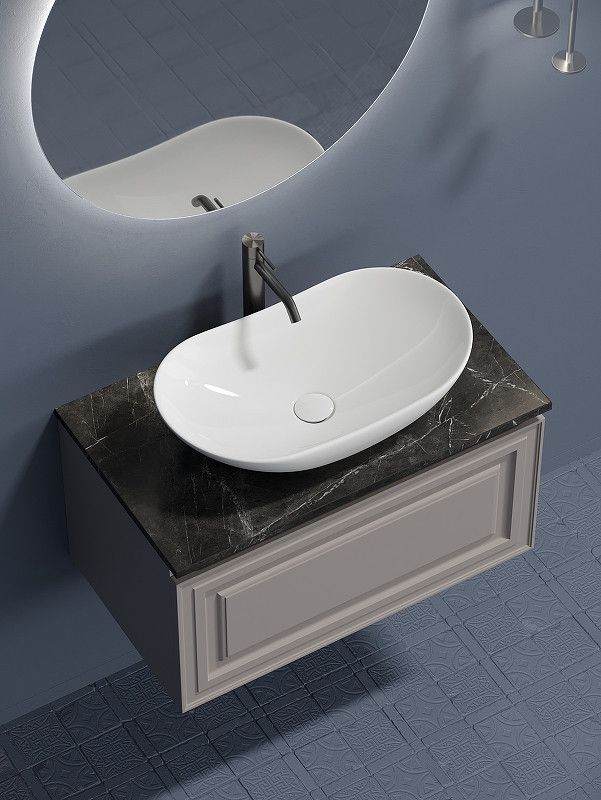 Тумба под раковину Sancos Very 80 VR80SM подвесная Doha Soft